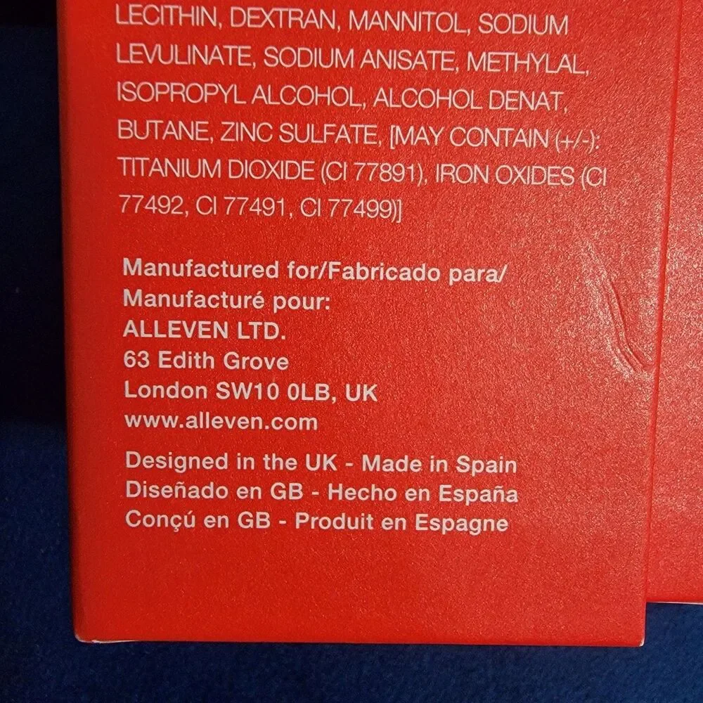Alleven London Colour Shield BODY Hydrating Protection, 4.9oz - PEARL